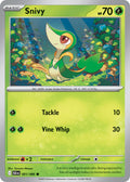 Snivy 001/086 Common Black Bolt Pokémon card