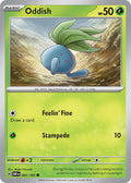 Oddish 001/197 Common Obsidian Flames Pokémon card