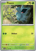 Pineco 001/091 Common Paldean Fates Pokémon card