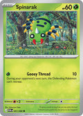 Spinarak 001/088 Common Perfect Order Pokémon card