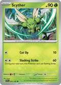 Scyther 001/162 Common Temporal Forces Pokémon card