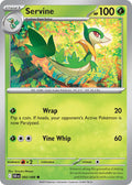 Servine 002/086 Common Black Bolt Pokémon card