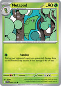 Metapod 002/159 Common Journey Together Pokémon card