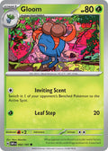 Gloom 002/197 Common Obsidian Flames Pokémon card
