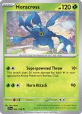 Heracross 002/198 Uncommon Scarlet & Violet Pokémon card
