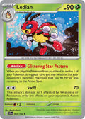 Ledian 003/142 Rare Stellar Crown Pokémon card