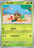 Seedot 003/162 Common Temporal Forces Pokémon card