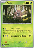 Pinsir 003/167 Common Twilight Masquerade Pokémon card