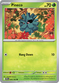 Pineco 004/182 Common Destined Rivals Pokémon card