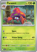 Parasect 005/159 Common Journey Together Pokémon card