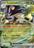 Toedscruel EX 005/091 Double Rare Paldean Fates Pokémon card