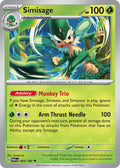 Simisage 005/182 Uncommon Paradox Rift Pokémon card
