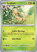 Leafeon 005/131 Rare Prismatic Evolutions Pokémon card