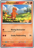 Charmander 007/091 Common Paldean Fates Pokémon card