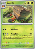 Crustle 007/182 Common Paradox Rift Pokémon card
