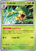 Ludicolo 007/094 Uncommon Phantasmal Flames Pokémon card