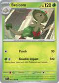 Breloom 007/162 Rare Temporal Forces Pokémon card