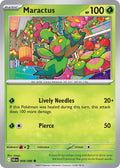 Maractus 008/086 Common Black Bolt Pokémon card