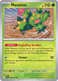 Maractus 008/159 Common Journey Together Pokémon card