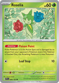 Roselia 008/162 Common Temporal Forces Pokémon card