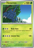 Heracross 008/167 Uncommon Twilight Masquerade Pokémon card