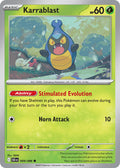 Karrablast 009/086 Common Black Bolt Pokémon card