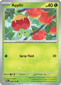 Applin 009/131 Common Prismatic Evolutions Pokémon card