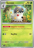 Spewpa 009/198 Common Scarlet & Violet Pokémon card