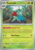 Roserade 009/162 Uncommon Temporal Forces Pokémon card