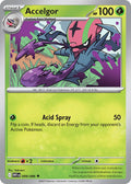 Accelgor 009/086 Uncommon White Flare Pokémon card