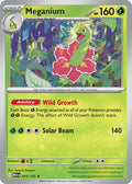 Meganium 010/132 Rare Mega Evolution Pokémon card