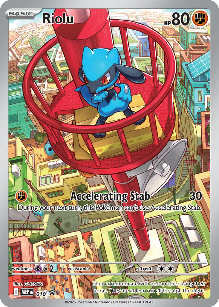 Riolu 010/MEP Promo Mega Evolution Promos Pokémon card