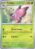 Vivillon 010/198 Uncommon Scarlet & Violet Pokémon card