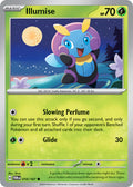 Illumise 010/167 Common Twilight Masquerade Pokémon card