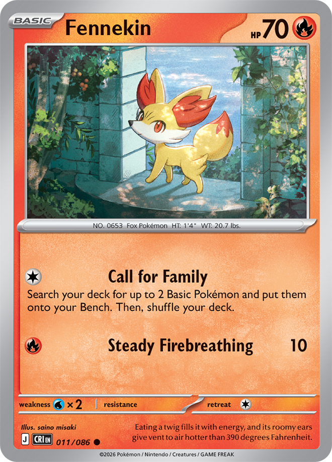 Fennekin 011/086