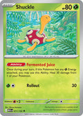 Shuckle 011/132 Common Mega Evolution Pokémon card