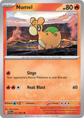 Numel 011/091 Common Paldean Fates Pokémon card