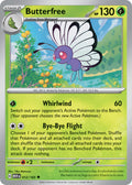 Butterfree 012/165 Uncommon 151 Pokémon card