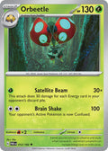 Orbeetle 012/182 Uncommon Paradox Rift Pokémon card