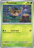 Phantump 012/167 Common Twilight Masquerade Pokémon card