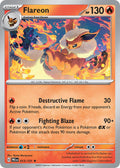 Flareon 013/131 Rare Prismatic Evolutions Pokémon card