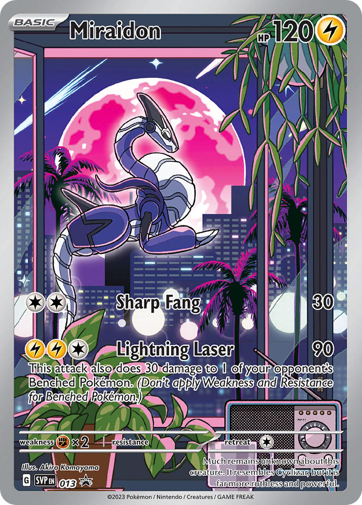 Miraidon 013/SVP Promo Scarlet & Violet Promos Pokémon card
