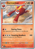 Darmanitan 014/086 Uncommon Black Bolt Pokémon card