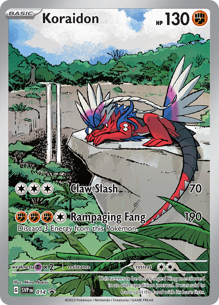 Koraidon 014/SVP Promo Scarlet & Violet Promos Pokémon card