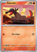Salandit 015/088 Common Perfect Order Pokémon card