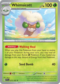 Whimsicott 015/162 Rare Temporal Forces Pokémon card