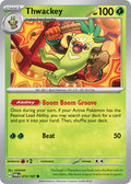 Thwackey 015/167 Common Twilight Masquerade Pokémon card