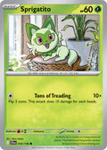 Sprigatito 016/159 Common Journey Together Pokémon card