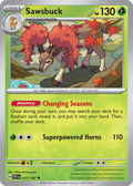 Sawsbuck 017/162 Uncommon Temporal Forces Pokémon card