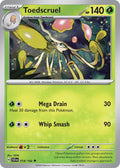 Toedscruel 018/142 Uncommon Stellar Crown Pokémon card